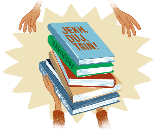 Romskou knihu do každé ručičky!